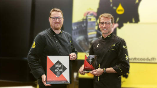 El filtro de aceite de freír VITO gana el premio BEST of Market Gran ceremonia de premiación en Internorga