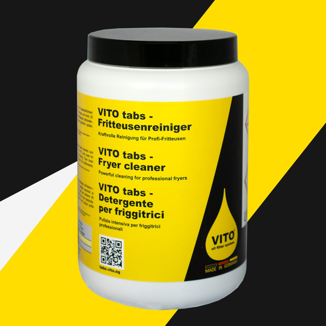 VITO tabs limpiador de freidoras
