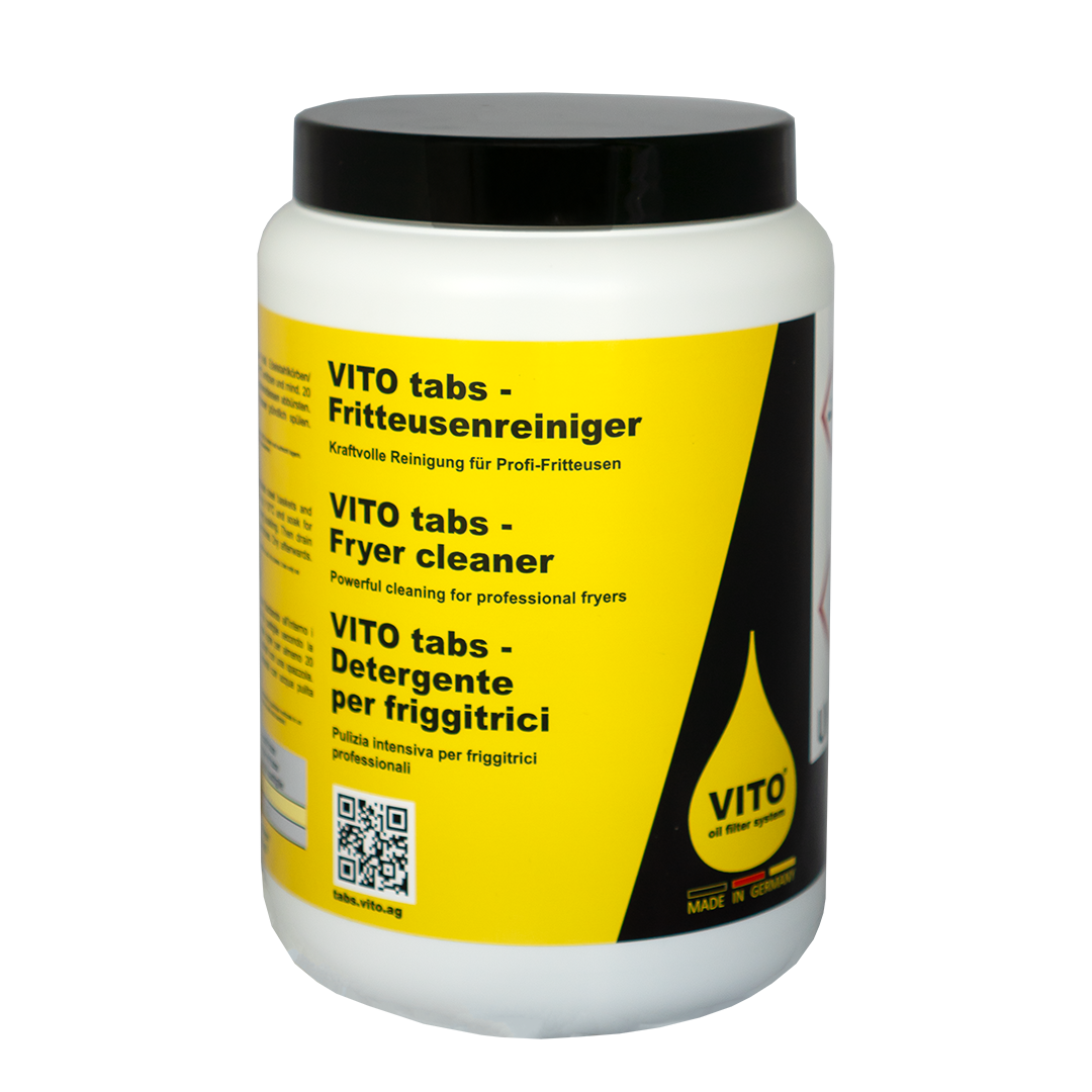 VITO tabs limpiador de freidoras